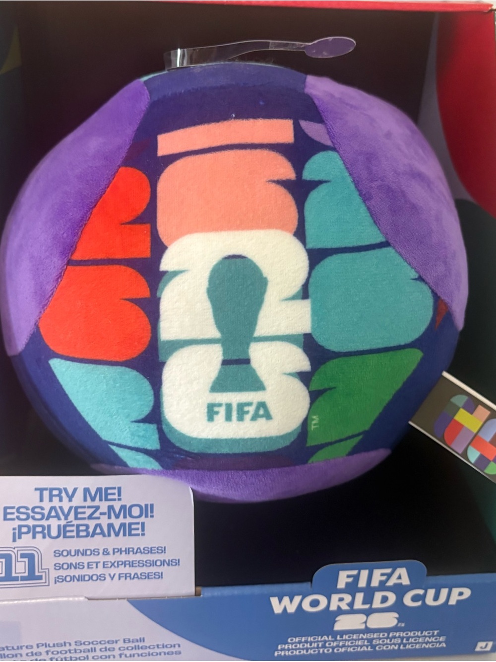 FIFA World Cup 2026 Plush Set Includes: Bear And Plush Soccer Ball With 11Sounds - Picture 7 of 15